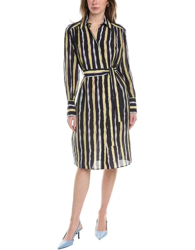 Silk Midi Dress