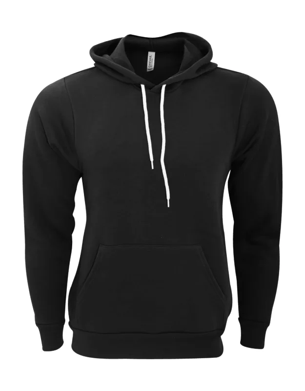 Pullover Polycotton Fleece Hooded Sweatshirt