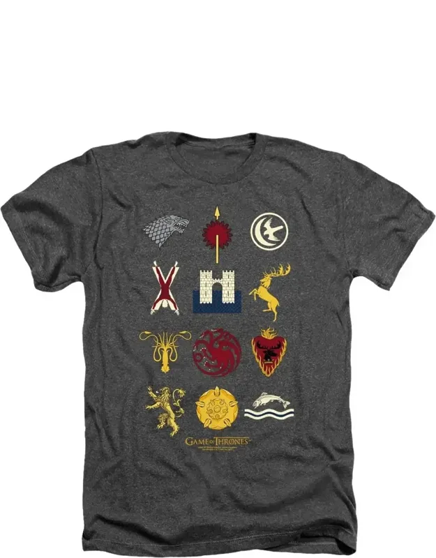 Game Of Thrones House Sigils Tee