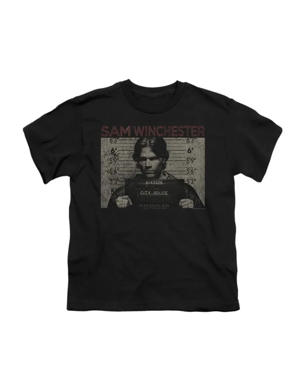 Supernatural Mug Shot Short Sleeve Tee - Stylish For Everyday Wear, 100% Cotton