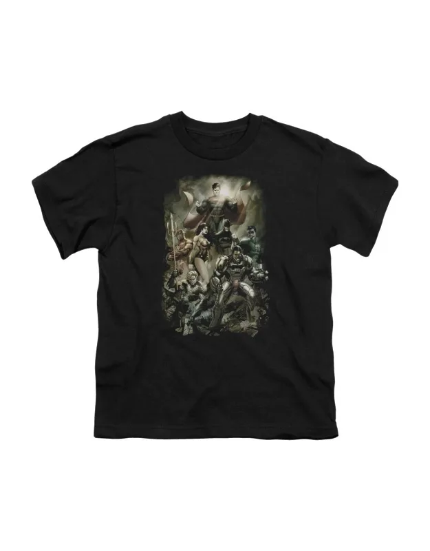 Justice League Of America Aftermath Short Sleeve Tee - Stylish For Everyday Wear