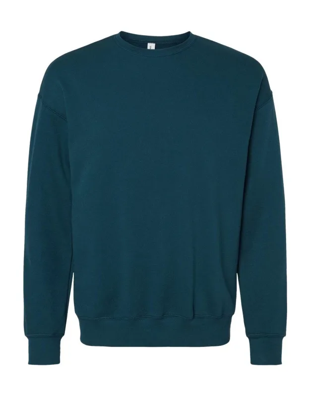 Sponge Fleece Drop Shoulder Crewneck Sweatshirt