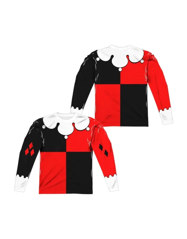 Batman Quinn Costume Long Sleeve Tee