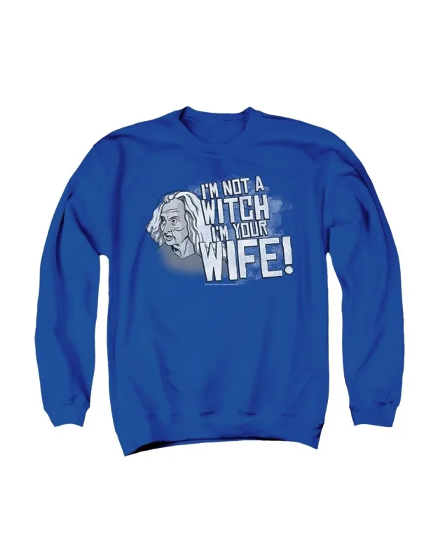 Princess Bride Not A Witch Crewneck Sweatshirt