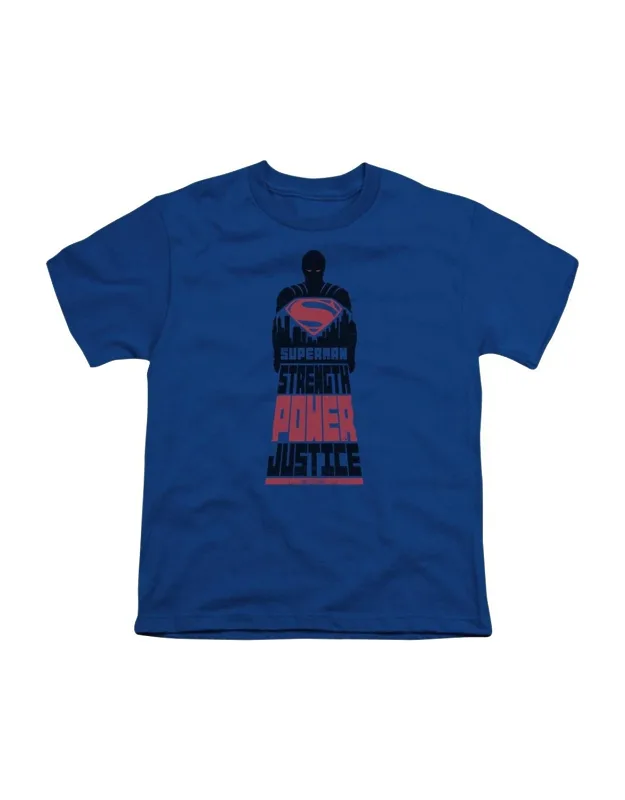 _batman V Superman Super Justice Short Sleeve Tee / T-shirt Stylish Easy Everyday Wear_