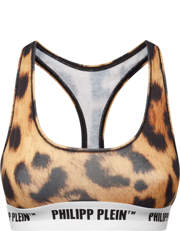 Bra Dappled Print Stretch Modal