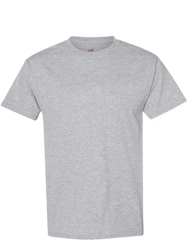 Ecosmart T-shirt With Double-needle Sleeves And Tear Away Label