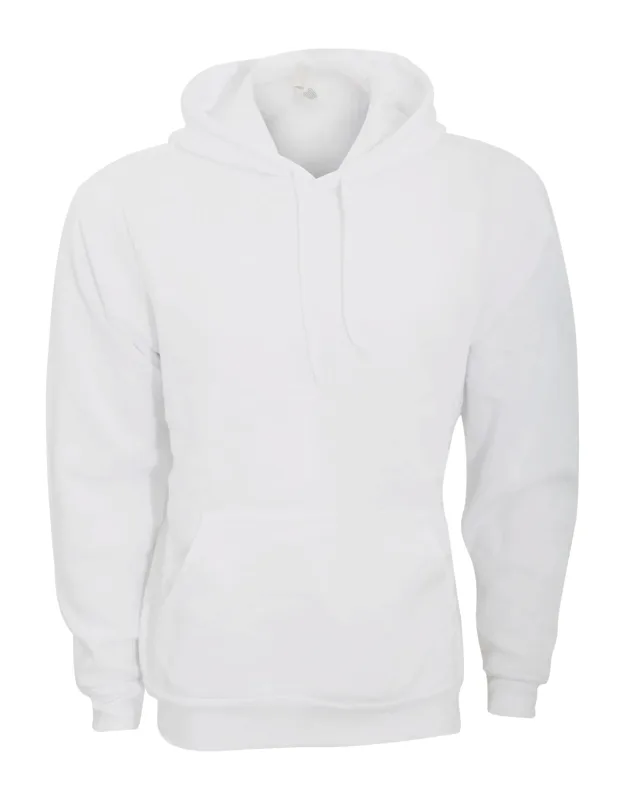 Pullover Polycotton Fleece Hooded Sweatshirt