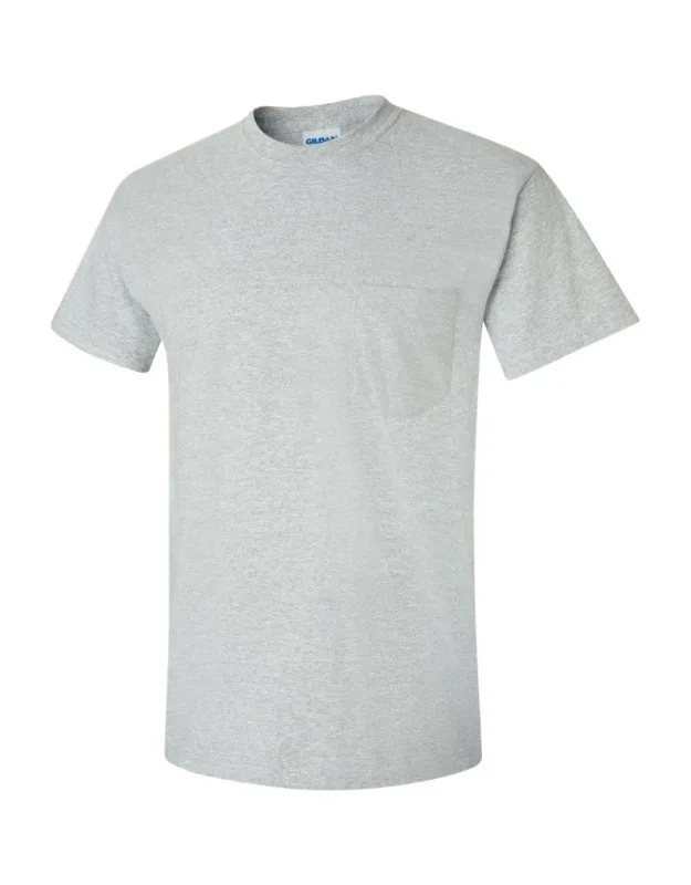 Ultra Cotton Pocket T-shirt Heavyweight Fabric Classic Fit