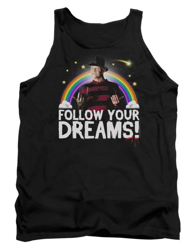 Nightmare On Elm Street Follow Your Dreams Tank Top