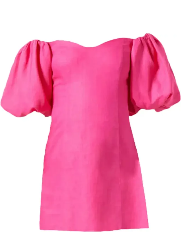 Dali Puff Sleeve Mini Dress