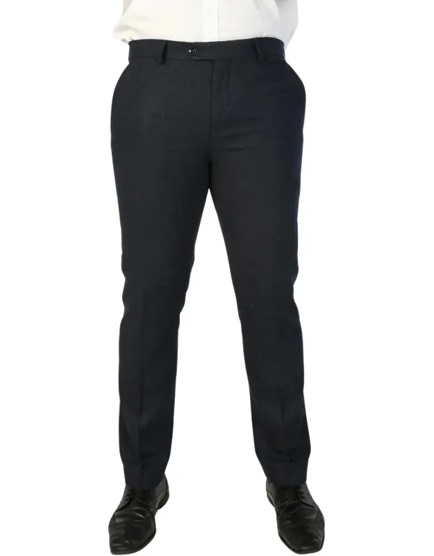 Wool Blend Trousers