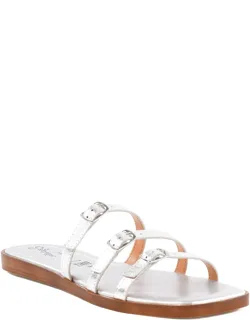 Buckle Leather Sandals