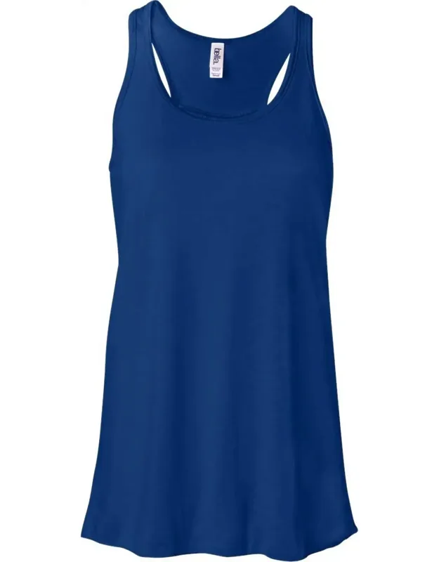 Flowy Racerback Tank - Relaxed, Drapey Fit, A-line Body