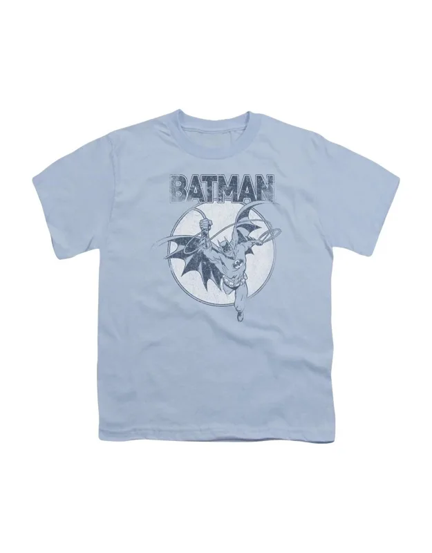 Batman Swinging Bat Short Sleeve Tee
