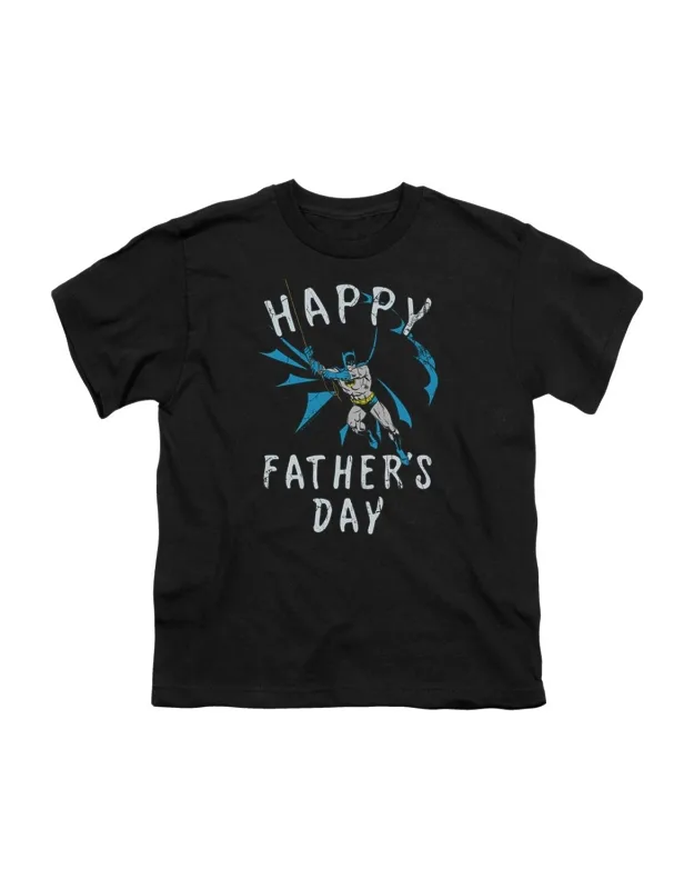 Batman Fathers Day Short Sleeve Youth Tee Stylish Easy
