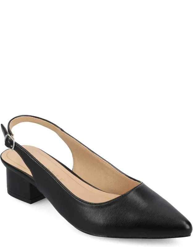 Sylvia Pumps With Padded Footbed And Sling-back Design