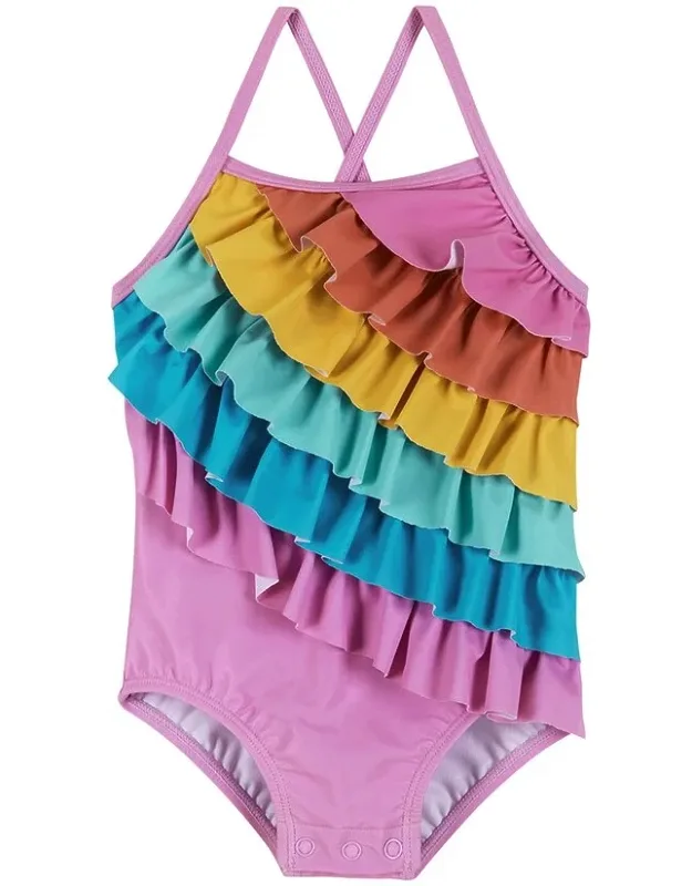Ruffle Detail Swimsuit