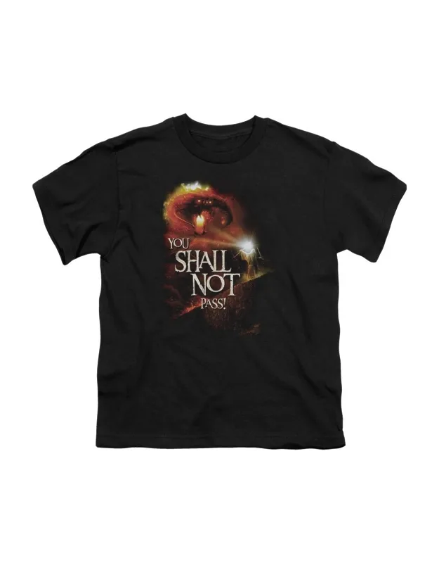 Lord Of The Rings You Shall Not Pass Short Sleeve Tee - Stylish For Everyday Wear