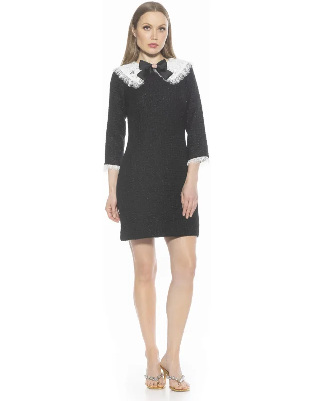 Monique Tweed Dress