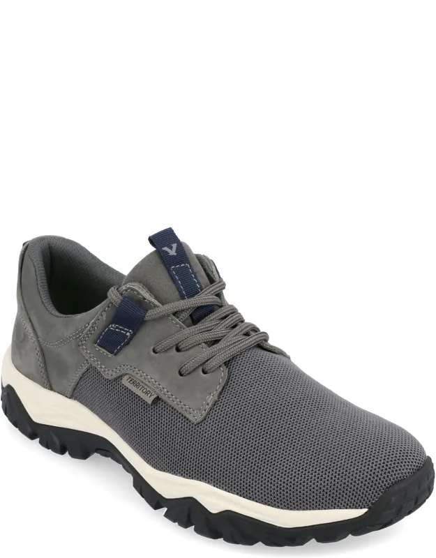 Territory Trekker Casual Knit Sneaker With Cushioned Collar Tongue And Eva/rubber Outsole