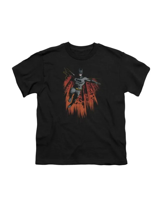 _batman Majestic Short Sleeve Youth Tee / T-shirt Stylish Easy_