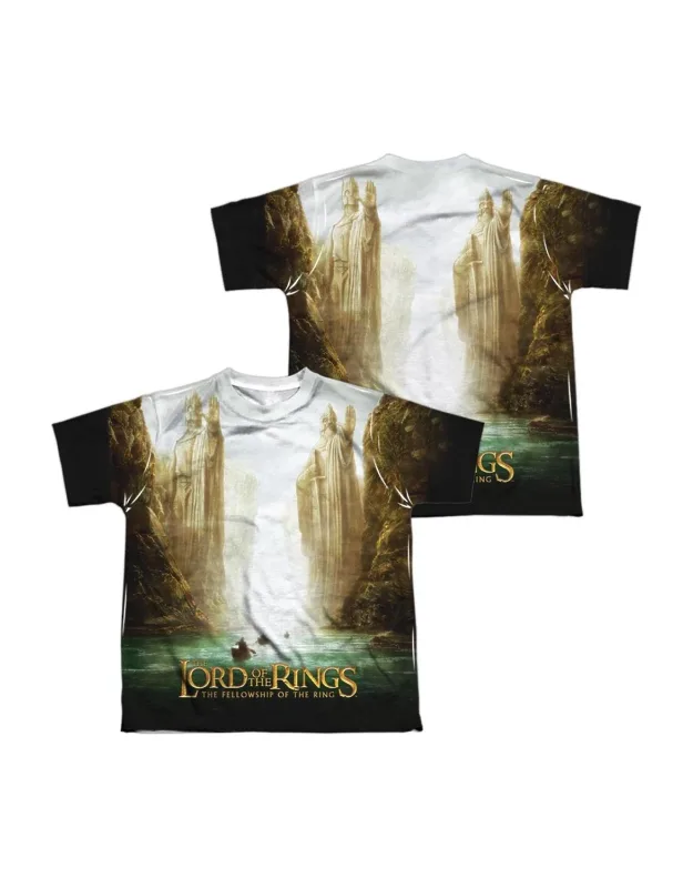 Lord Of The Rings Fellowship Poster Short Sleeve Youth Tee - Stylish For Everyday Wear