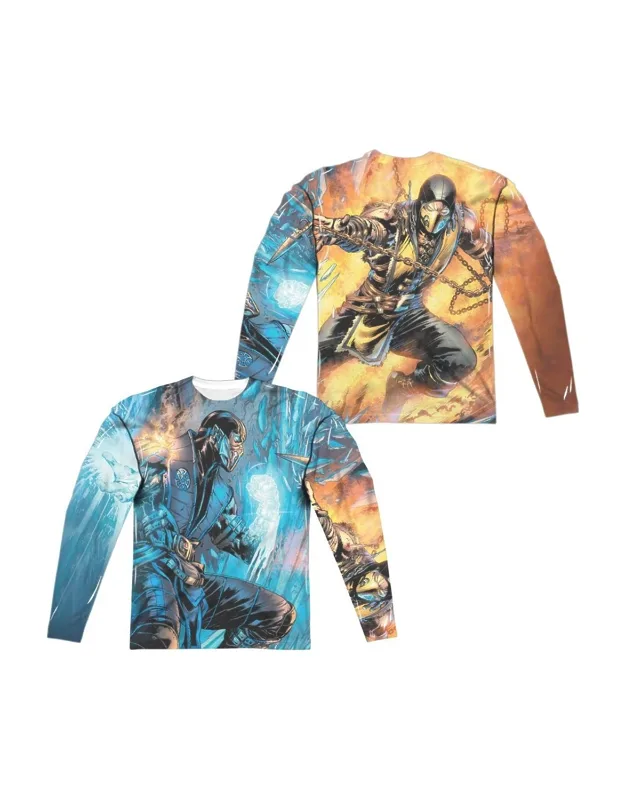 Mortal Kombat Comic Long Sleeve Tee