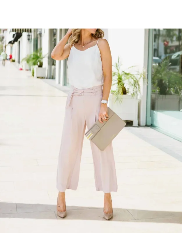 High Waist Trousers