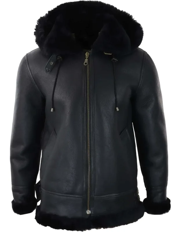 Sheepskin Hood Jacket