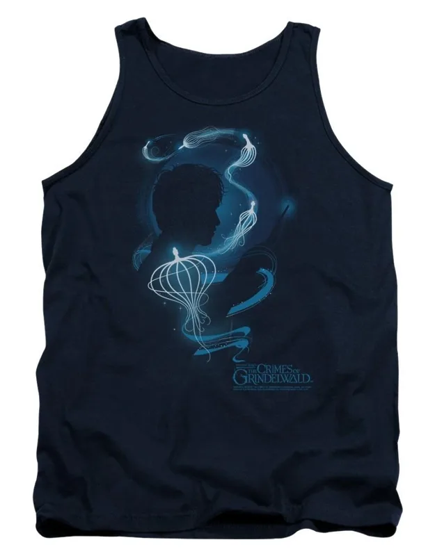 Fantastic Beasts 2 Newt Silhouette Tank Top