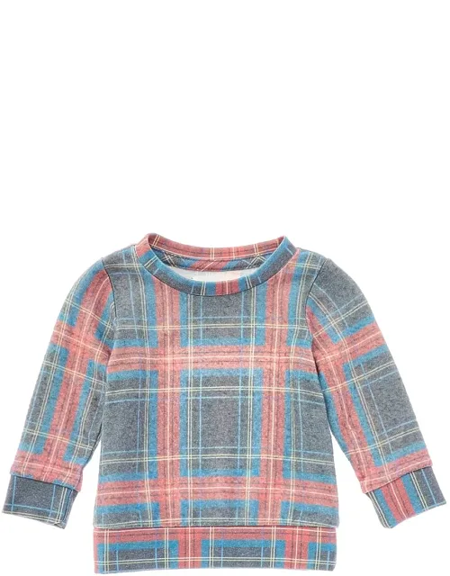 "holiday Plaid Pullover - Comfortable And Versatile"