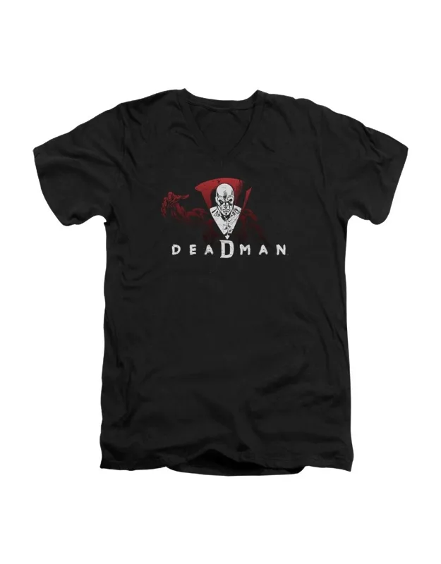 Deadman Short Sleeve V Neck Premium Cotton Tee