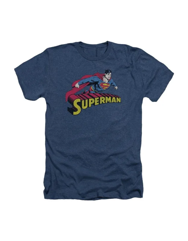 Superman Flying Over Tee