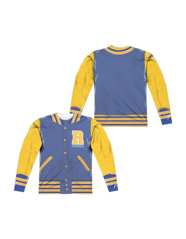Riverdale Varsity Jacket Long Sleeve Crew Tee