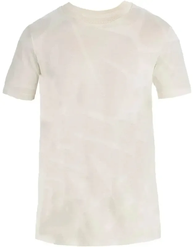 Thompson 08 All Over Leaf Tonal Print T-shirt