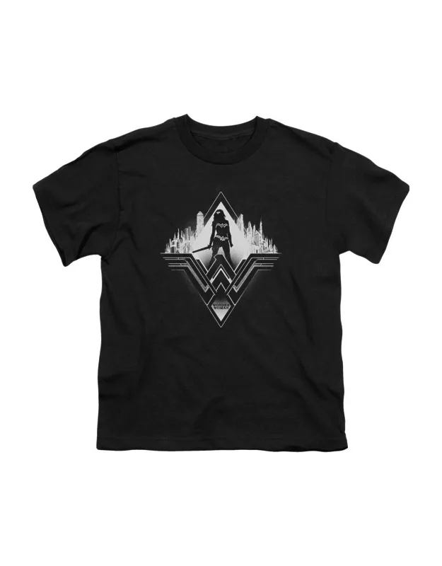 Batman V Superman City Warrior Short Sleeve Youth Tee - Stylish And Easy Wear