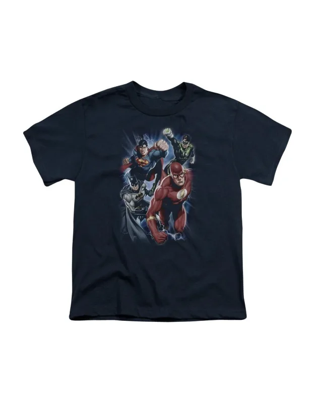 Justice League Of America Storm Chasers Short Sleeve Tee - Stylish And Great For Everyday Wear