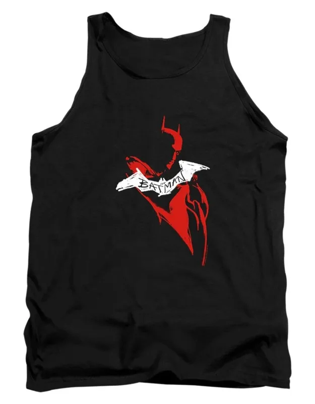 Batman Hand Drawn Silhouette Tank Top