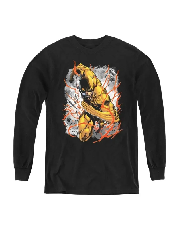 Justice League Of America Reversed Long Sleeve Tee
