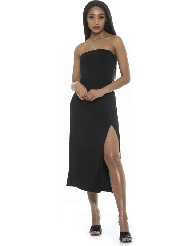 Camden Dress With High Slit