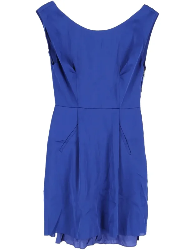 Fluid Satin Mini Dress