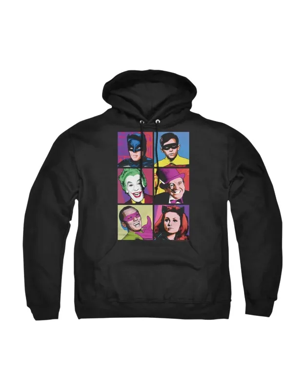 _batman Classic Tv Pop Cast Hoodie / Hooded Sweatshirt_