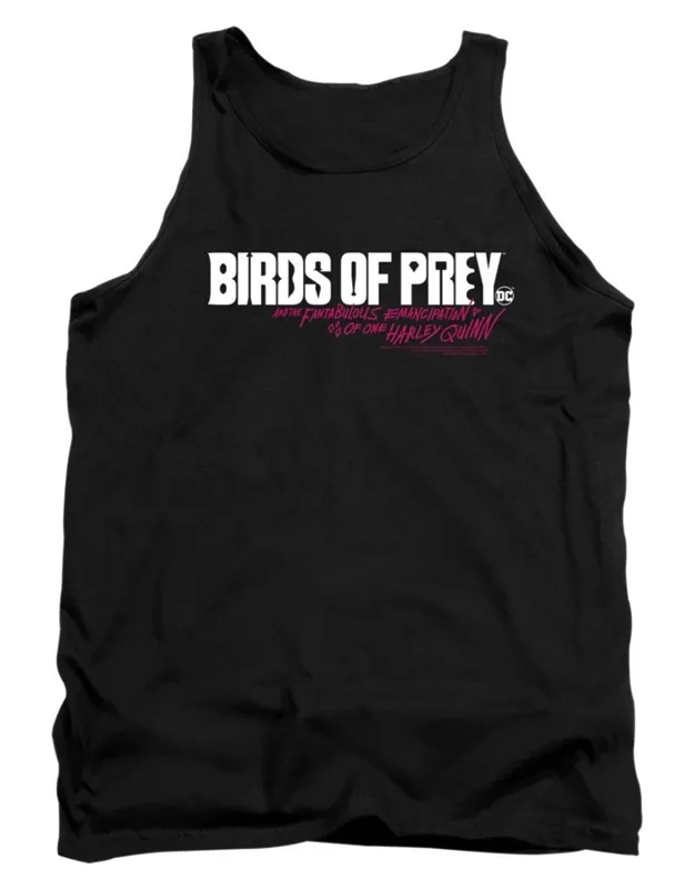 Birds Of Prey Horizontal Logo Tank Top