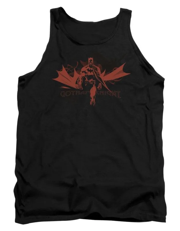 Batman Gotham Knight Tank Top - 100% Pre-shrunk Cotton, Officially Licensed