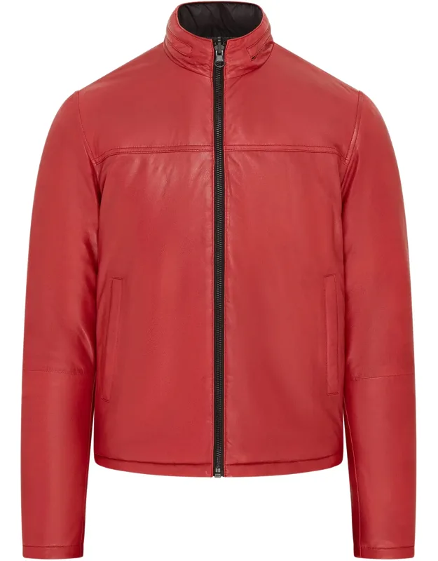 Raufoss Reversible Bomber Jacket - Lightweight Comfort, Hidden Hood