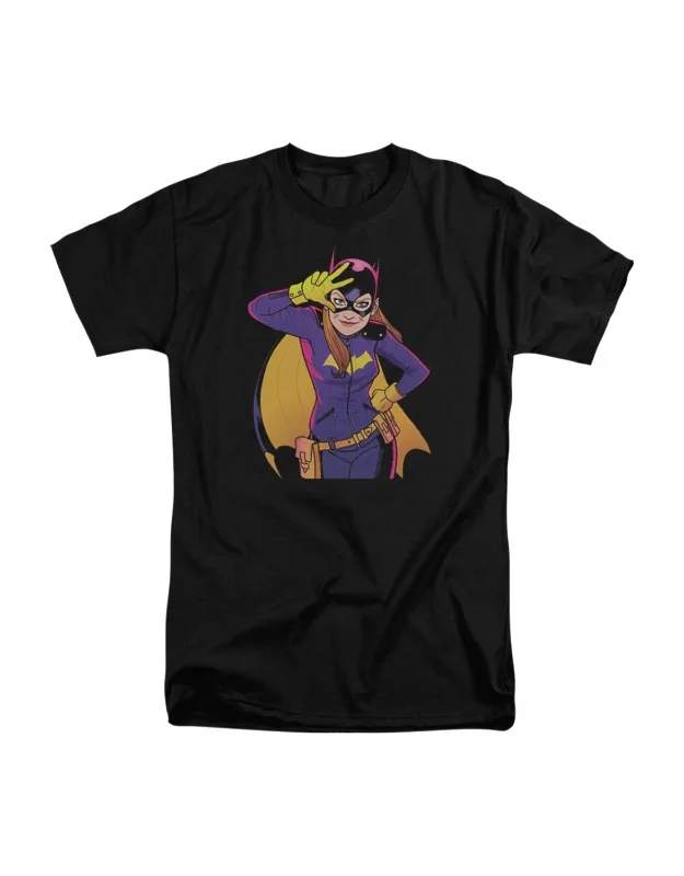 Batman Batgirl Moves Short Sleeve Adult Tall Tee / T-shirt