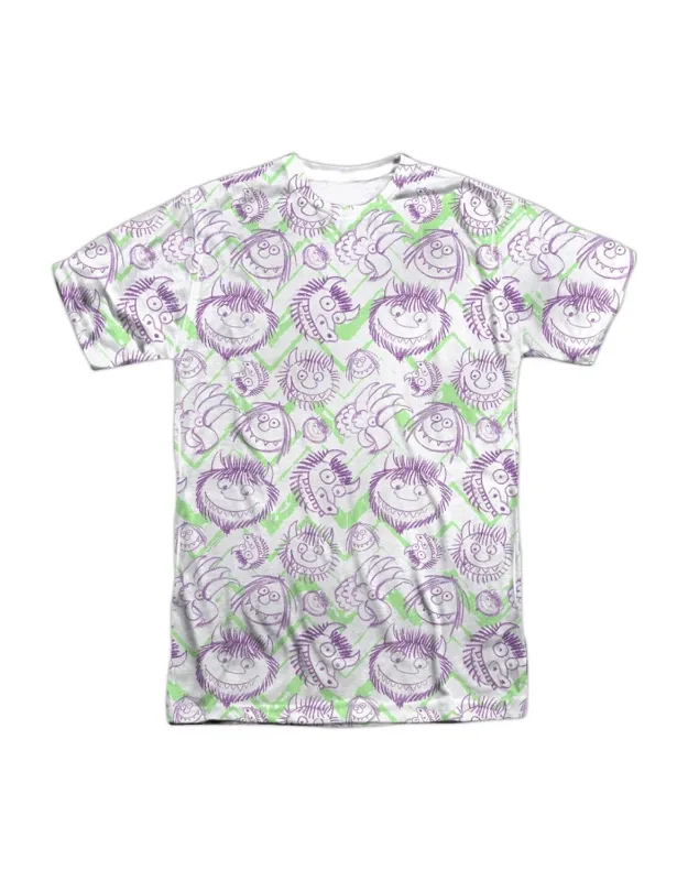 Where The Wild Things Are Wild Scribble Short Sleeve Poly Crew Tee / T-shirt
