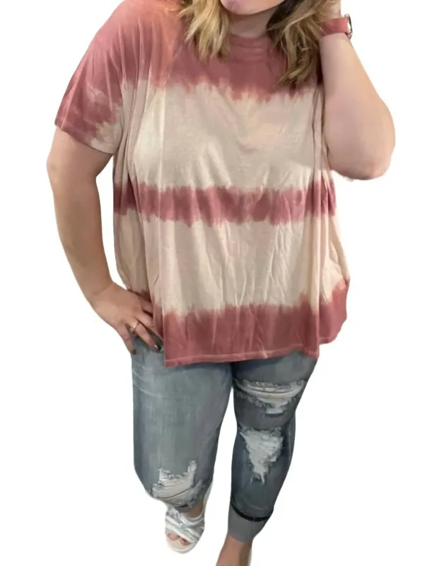 Relaxed Fit Wave Washed Tunic - Versatile Comfortable Fit