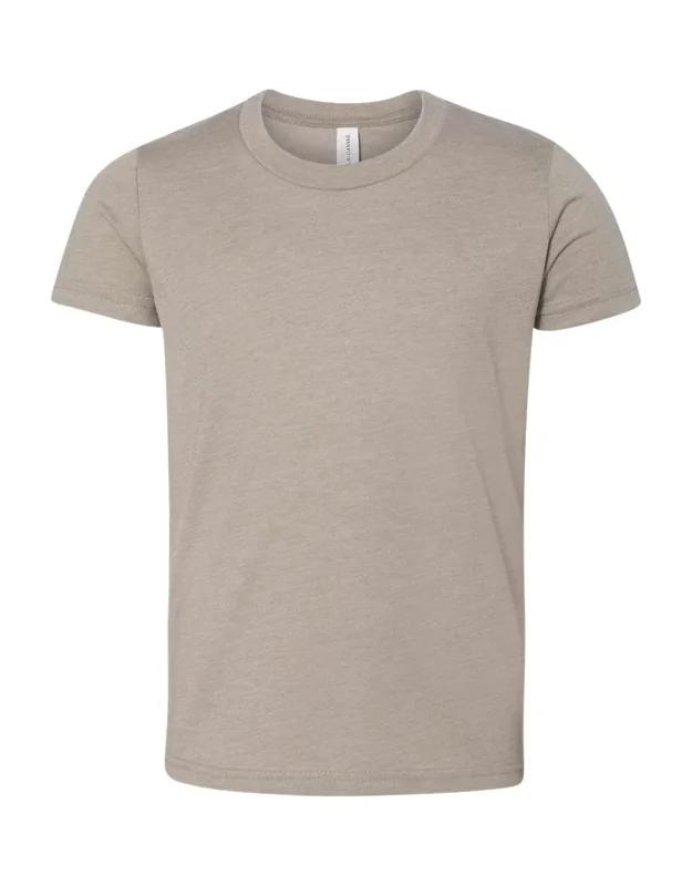 Youth Cvc Jersey Tee 3.6 Oz./yd2, 52/48 Airlume Combed And Ringspun Cotton/polyester